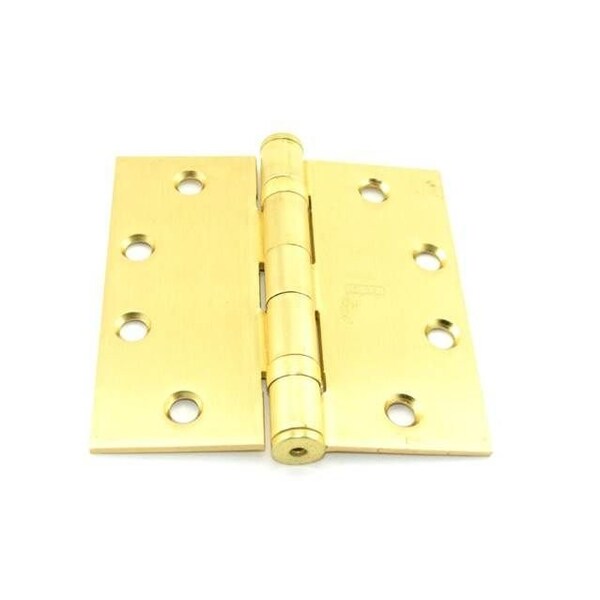 Best Hinges 4-1/2inx4-1/2in Steel Full Mortise Ball Bearing Standard Weight Square Corner Hinge # 068784 FBB1794124 - main